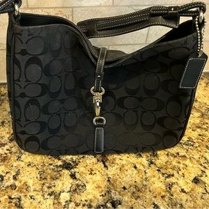 Coach Canvas Signature Mini Bag